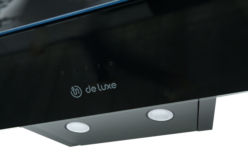 Вытяжка De luxe ACC-T60-B-B-33/D-2 черная фото 3
