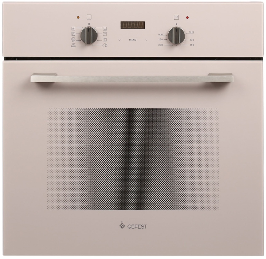 Электрический духовой шкаф Gefest ЭДВ ДА 622-02 М51 59 см, 55 л гриль конвекция, серо-коричневый фото 1