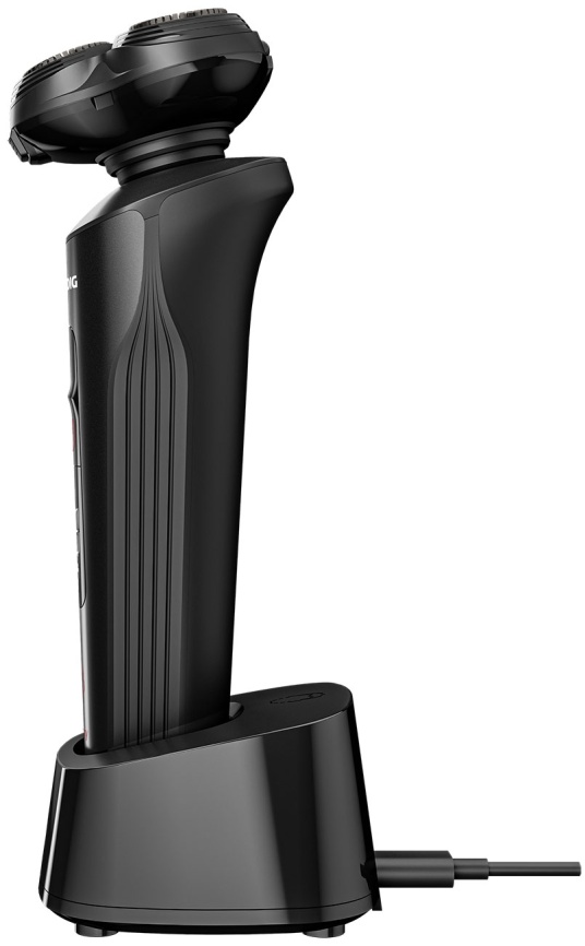 Электробритва Grundig MS 9130, роторный двигатель, LCD дисплей фото 4