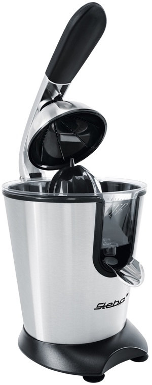 Соковыжималка Steba ZP 2, удобный рычаг, тихий двигатель, нержавеющая сталь фото 2