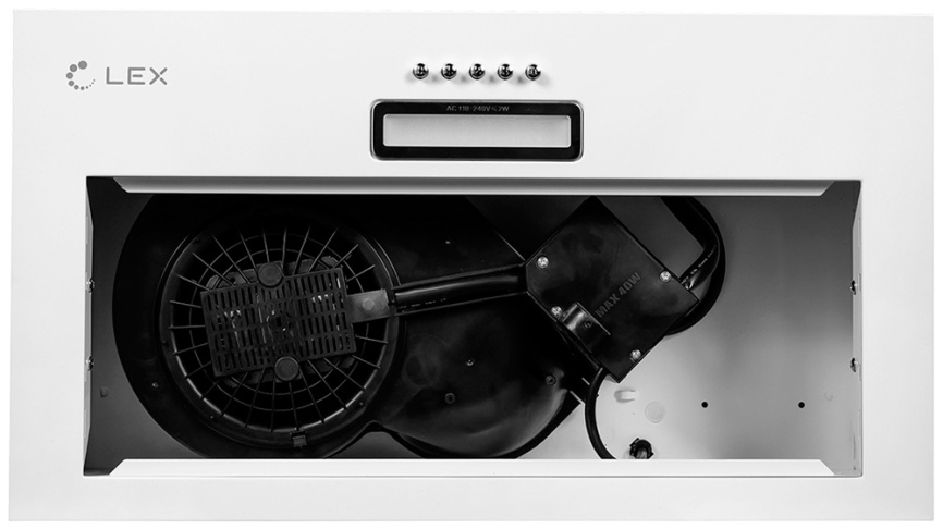 Вытяжка LEX Вытяжка кухонная LEX Вытяжка кухонная Lex GS BLOC LIGHT 600 WHITE фото 5