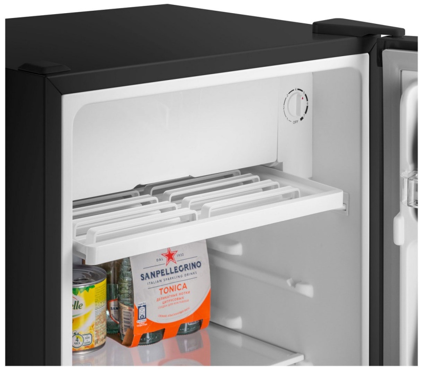 Однокамерный холодильник Maunfeld MFF83B, черный фото 8