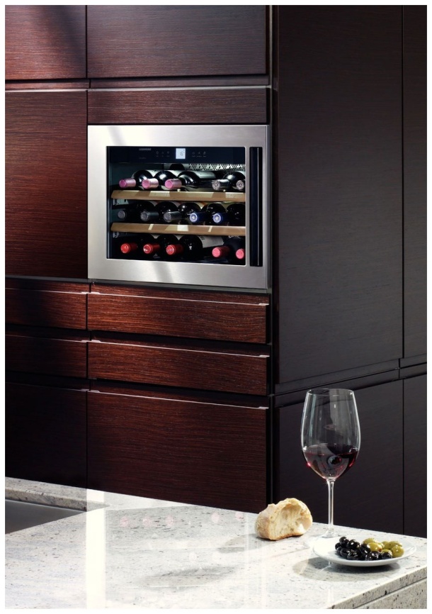 Встраиваемый винный шкаф Liebherr WKEes 553-26 001 нержавеющая сталь фото 8