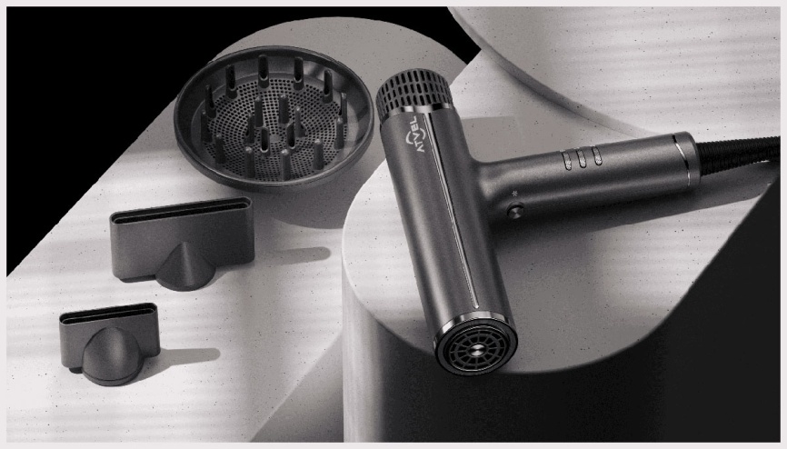 Фен Atvel AirJet HD6 Gray фото 10