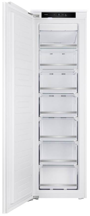 Встраиваемый морозильник Zigmund & Shtain Встраиваемая морозильная камера Zigmund&Shtain BR 05 X No Frost A+ 200 л, белый фото 1