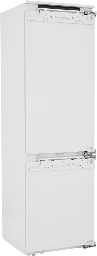 Встраиваемый двухкамерный холодильник Zugel ZRI1760FNF No frost, белый фото 2