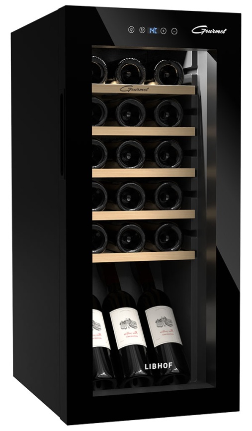 Винный шкаф Libhof GM-18 black фото 2