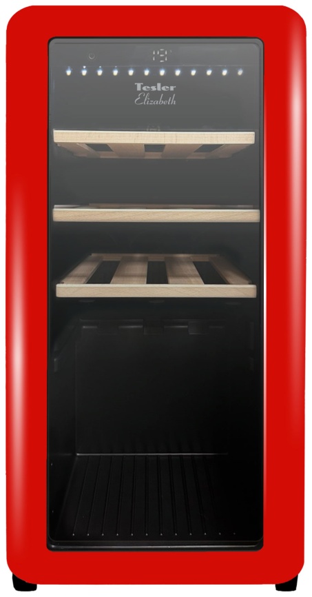 Винный шкаф Tesler CWC-188 RUBY RED фото 1