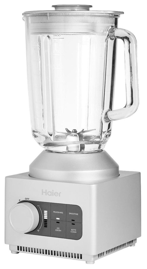 Блендер стационарный Haier Блендер стационарный Haier HB-600 1200 Вт с чашей 1,8 л, серебристый фото 1