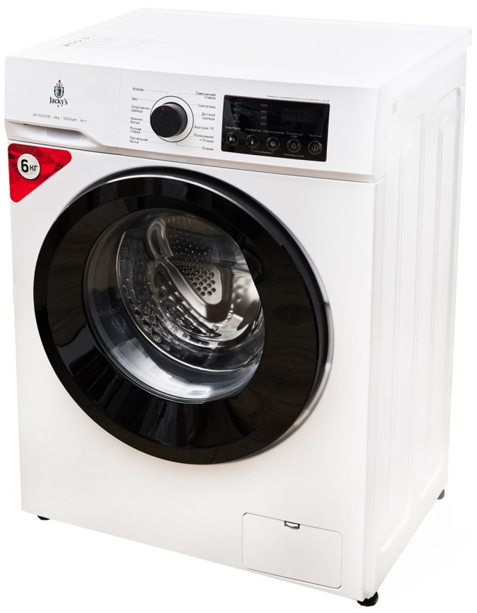 Стиральная машина Jacky's JW S0602B автомат 6 кг, белый фото 3