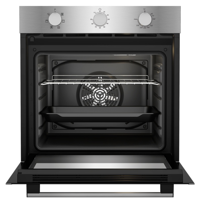 Электрический духовой шкаф Indesit IFE 2630 IX 59 см, 72 л гриль конвекция, серебристый фото 3