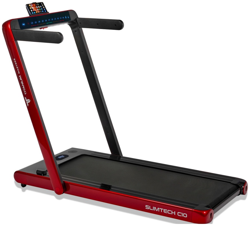 Беговая дорожка Titanium Masters Slimtech C10 (красная) фото 1