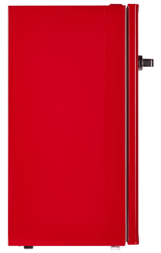 Однокамерный холодильник Maunfeld MFF83RR, красный фото 5