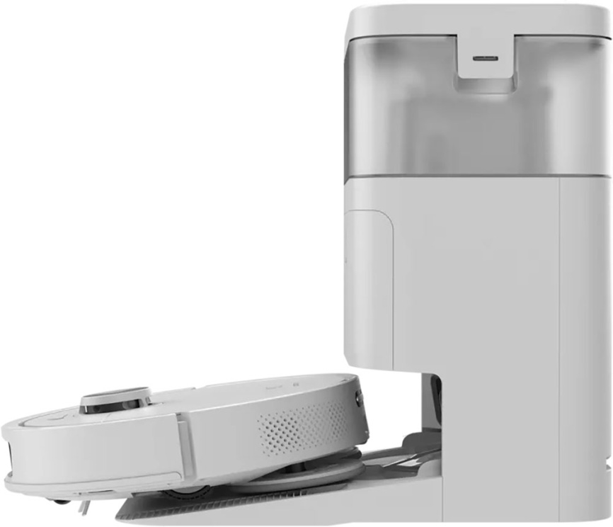 Робот-пылесос со станцией самоочистки Polaris PVCRAC 7290 WIFI IQ Home, белый фото 3