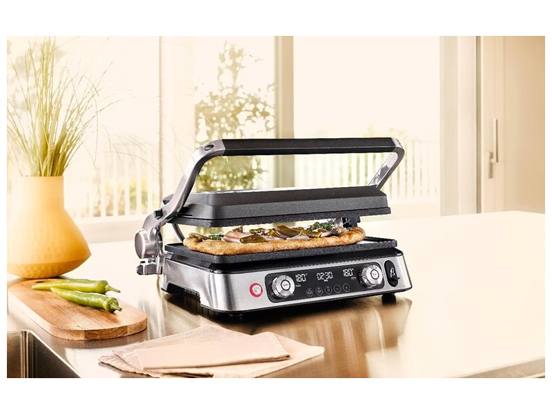 Электрогриль  Braun CG9160, дисплей, съемные пластины, антипригарное покрытие фото 7