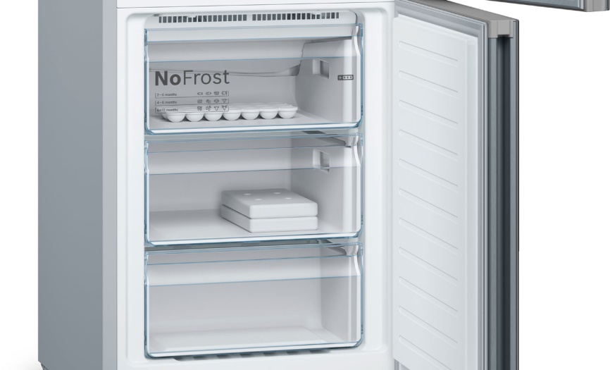 Двухкамерный холодильник Bosch KGN39LB30U No frost, черный фото 5