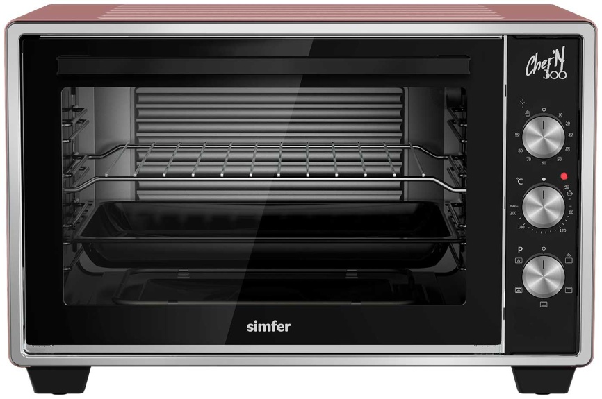 Мини-печь  Simfer M30X15, розовое золото фото 1