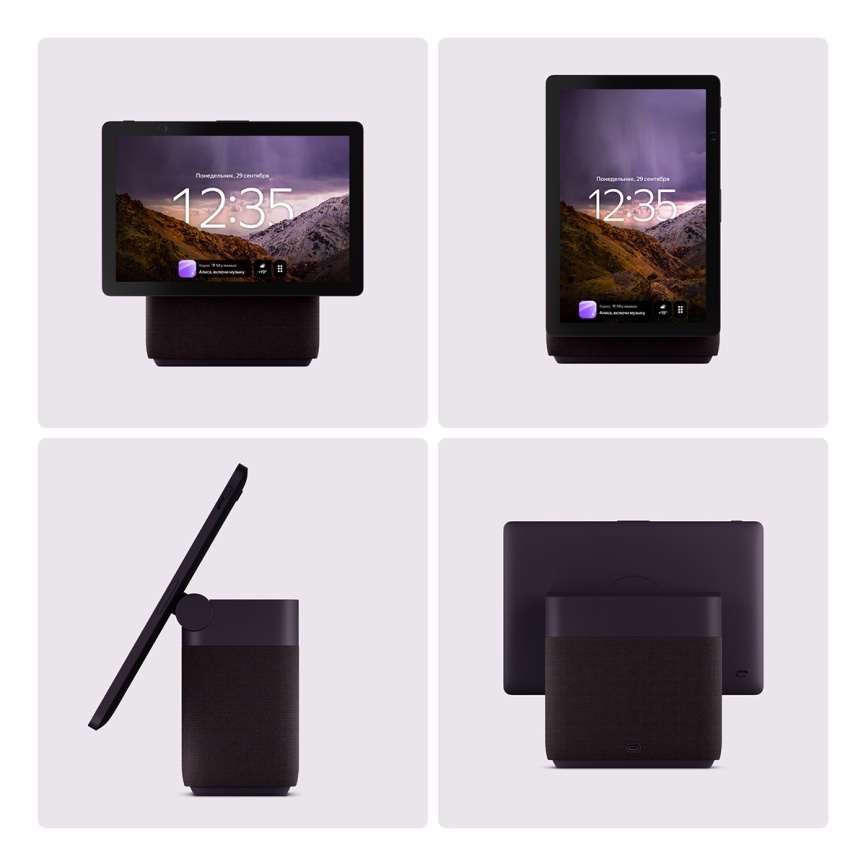 Умная колонка Яндекс Станция Дуо Макс с Алисой, красный, с Zigbee, 60Вт фото 3