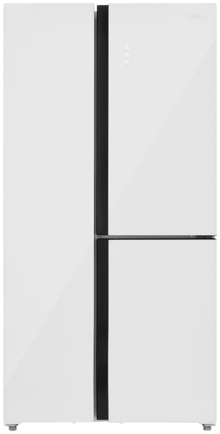 Холодильник Side-by-Side Zugel ZRTD459GW No frost, белый фото 1