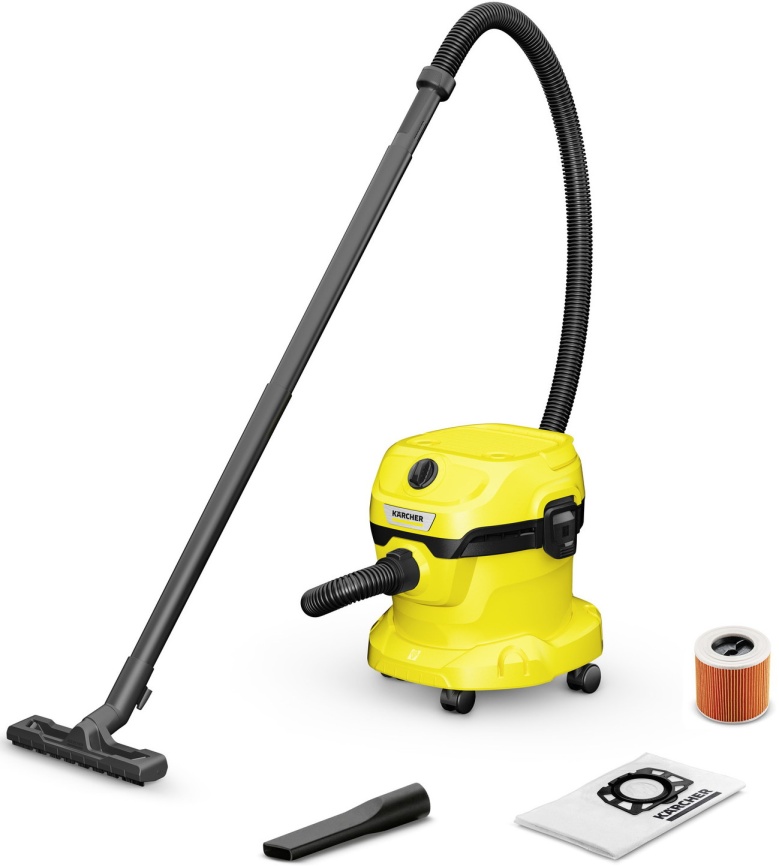 Строительный пылесос Karcher WD 2 Plus V-12/6/18/C (1.628-015.0) фото 1