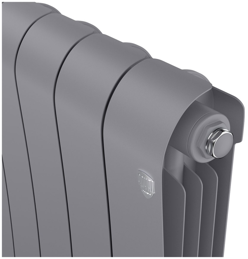 Радиатор биметаллический Royal Thermo Infinity 500 Silver Satin, 12 секций фото 4