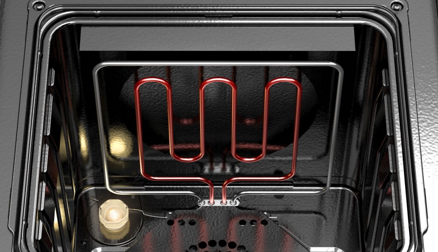 Электрический духовой шкаф Darina 1U BDE 111 707 W 59 см, 50 л гриль конвекция, белый фото 6