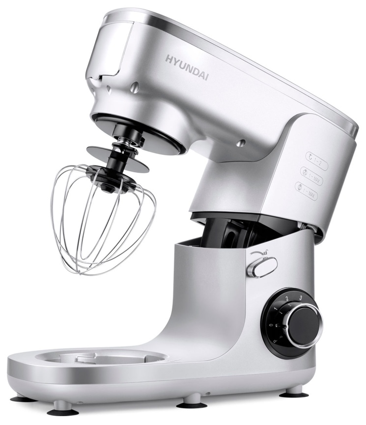 Кухонная машина Hyundai HYM-S7651, серебристый фото 7