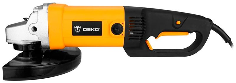 Угловая шлифовальная машина (болгарка) Deko DKAG2450-230, 230 мм, 2450 Вт 063-4328 фото 2