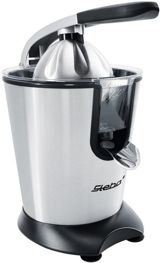 Соковыжималка Steba ZP 2, удобный рычаг, тихий двигатель, нержавеющая сталь фото 1
