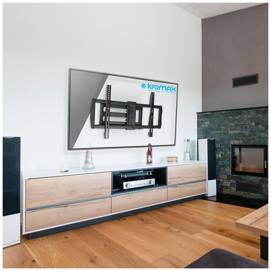 Кронштейн для телевизора Kromax GALACTIC-61 черный фото 2