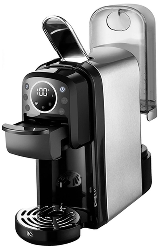 Кофеварка BQ CM3004 Стальной-Черный фото 3