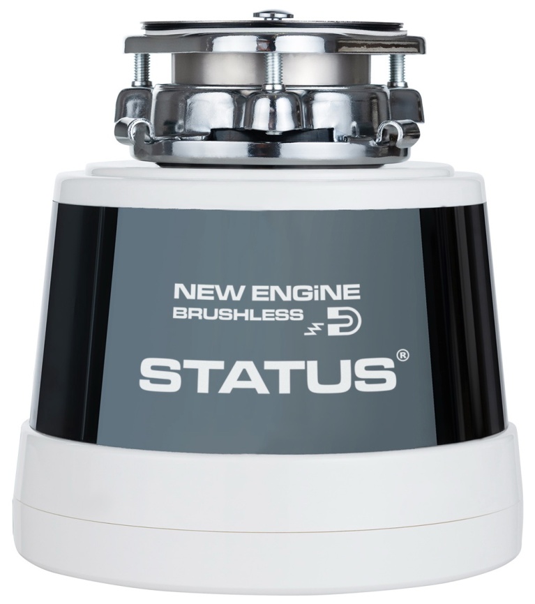 Измельчитель пищевых отходов Status NEXT 300 Compact Серый (09810801) фото 1