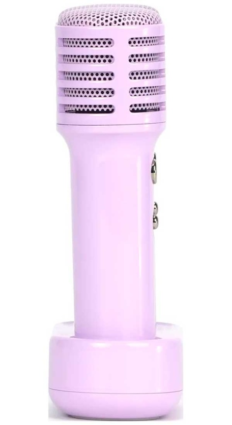 Портативная колонка с двумя микрофонами Divoom Songbird-SE, лавандовый фото 8