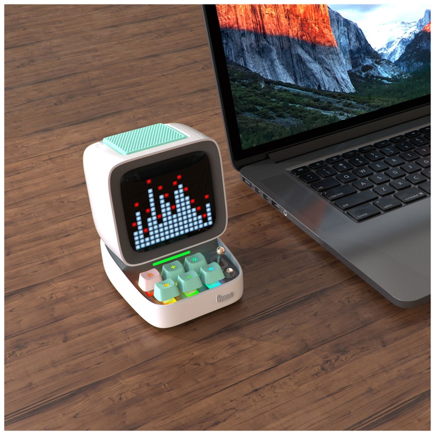 Умная колонка Divoom Ditoo Pro белая (41000009681) фото 6