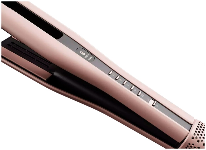 Стайлер Haier HHS-605 850 Вт 4 температурных режима, розовый фото 3