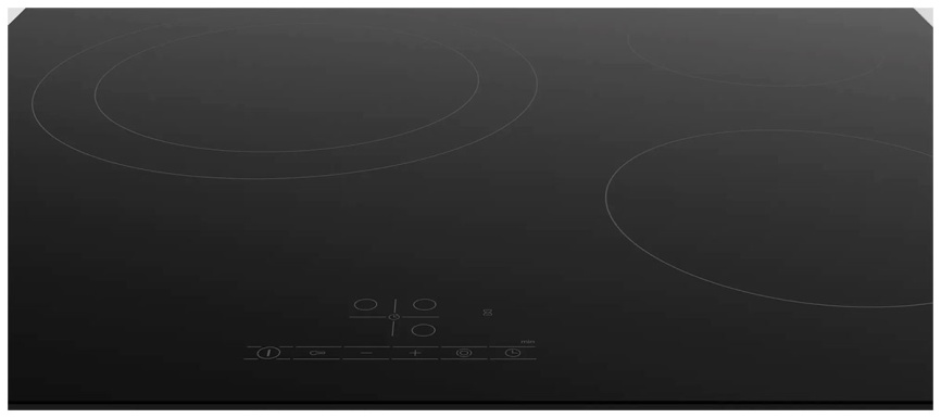Электрическая варочная панель Bosch PKK611BB2E 59 см, 3 конфорки стеклокерамика, черный фото 2