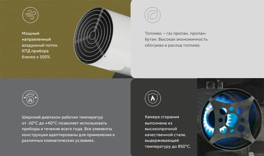 Газовая тепловая пушка Loriot GH-30 фото 8