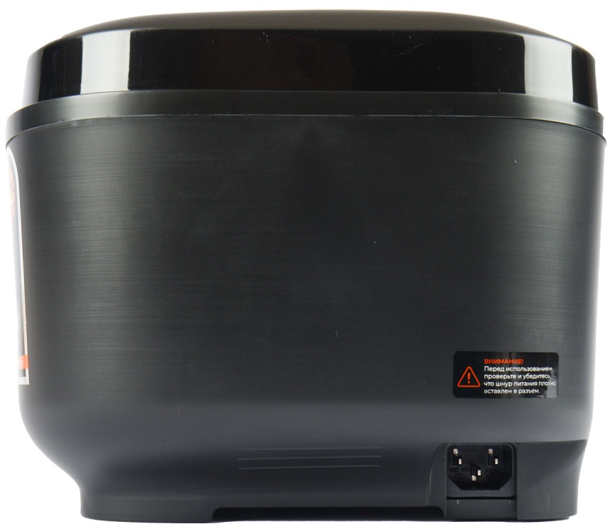 Мультиварка Garlyn MR-Duo 5, две чаши, электронное управление, черный фото 3