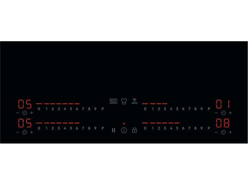 Электрическая варочная панель Electrolux EIV85453 78 см, 4 конфорки стеклокерамика, черный фото 2