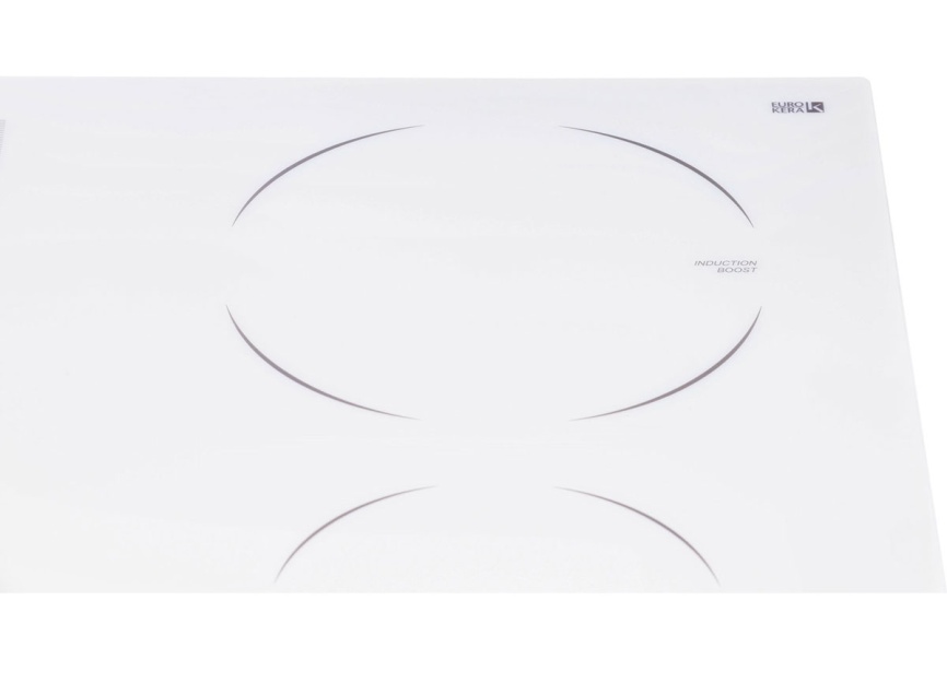 Электрическая варочная панель Hiberg i-MS 6049 W 59 см, 4 конфорки стеклокерамика, белый фото 11