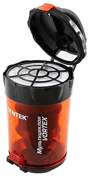 Пылесос напольный Centek CT-2524 Black/Red фото 3