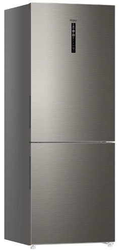 Двухкамерный холодильник Haier C4F744CMGU1 No frost, серебристый фото 1
