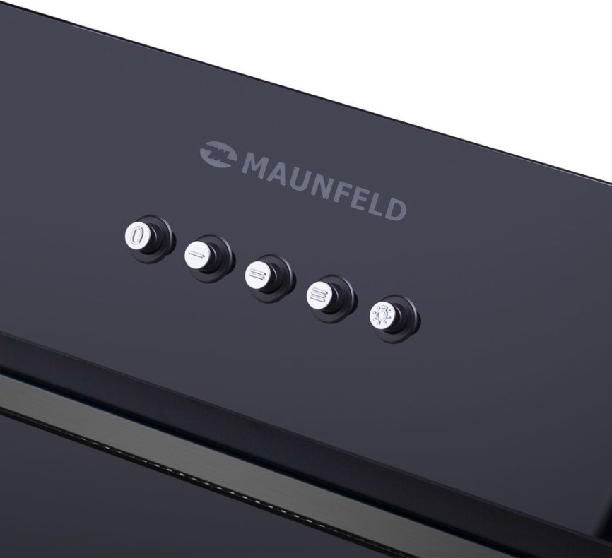 Вытяжка Maunfeld TRAPEZE 601GG черный фото 10
