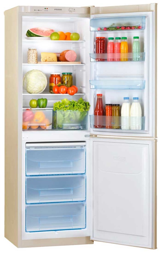 Двухкамерный холодильник Pozis RK-139, бежевый фото 2
