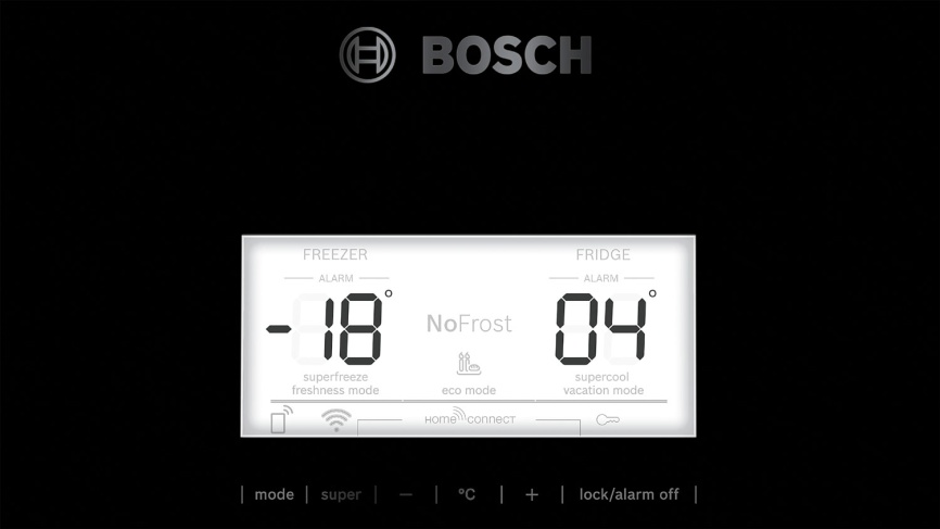 Двухкамерный холодильник Bosch KGN39LB30U No frost, черный фото 3