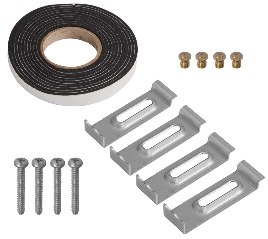 Газовая варочная панель Meferi MGH604GR GLASS ULTRA 60 см, 4 конфорки электроподжиг газконтроль, серый фото 15