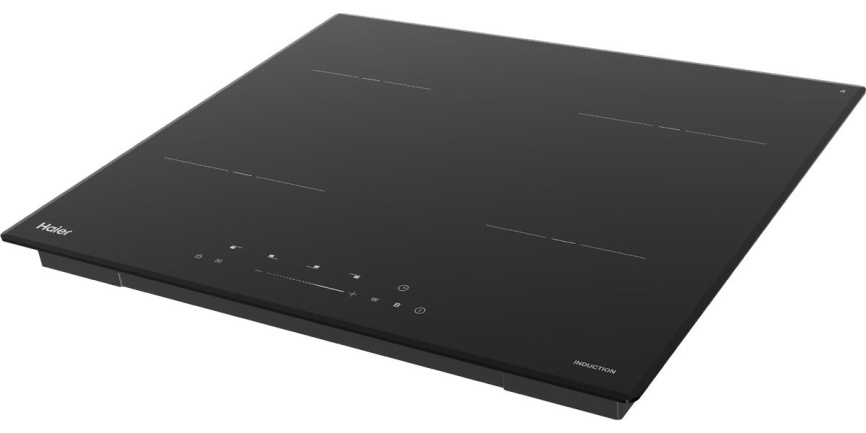 Электрическая варочная панель Haier HHX-Y64TVVB 59 см, 4 конфорки стеклокерамика, черный фото 4