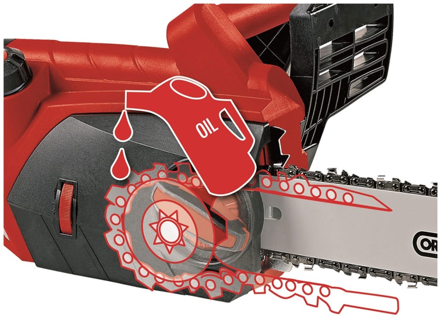 Пила цепная Einhell GE-EC 2240, 2200Вт, 40см 4501740 фото 4