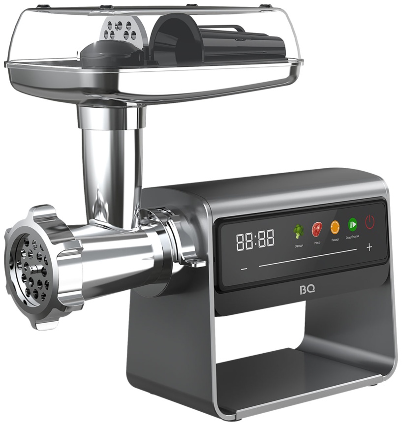 Мясорубка BQ MG2008 Металлический Серый фото 1