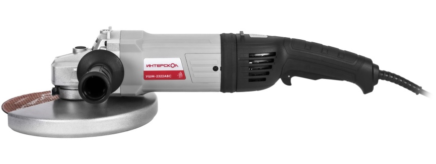 Угловая шлифовальная машина (болгарка) Интерскол 2322ABC 4x4 KVADRO (831.0.4.40) фото 2